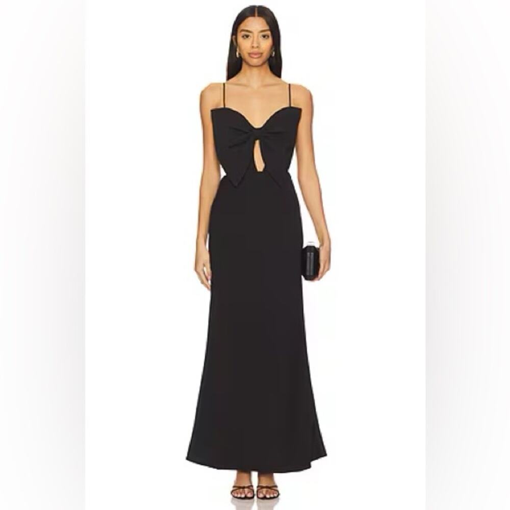 Bardot Paula Bow Midi Dress XS